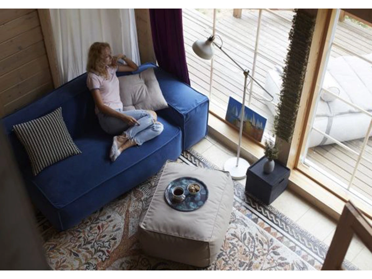 Диван с подлокотником-пуфом 948638  - фото 3