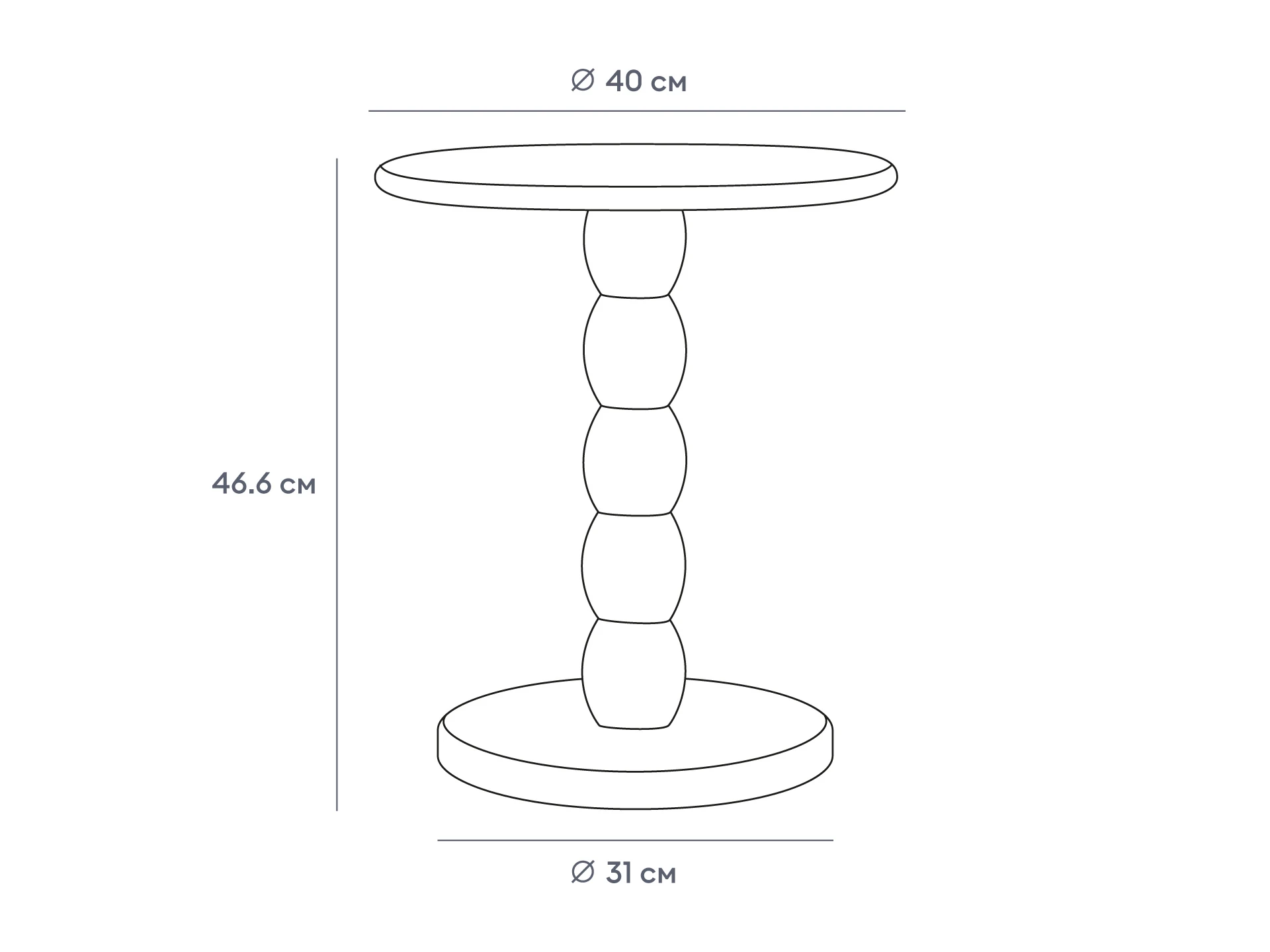 Столик журнальный Omni mini 948745  - фото 7