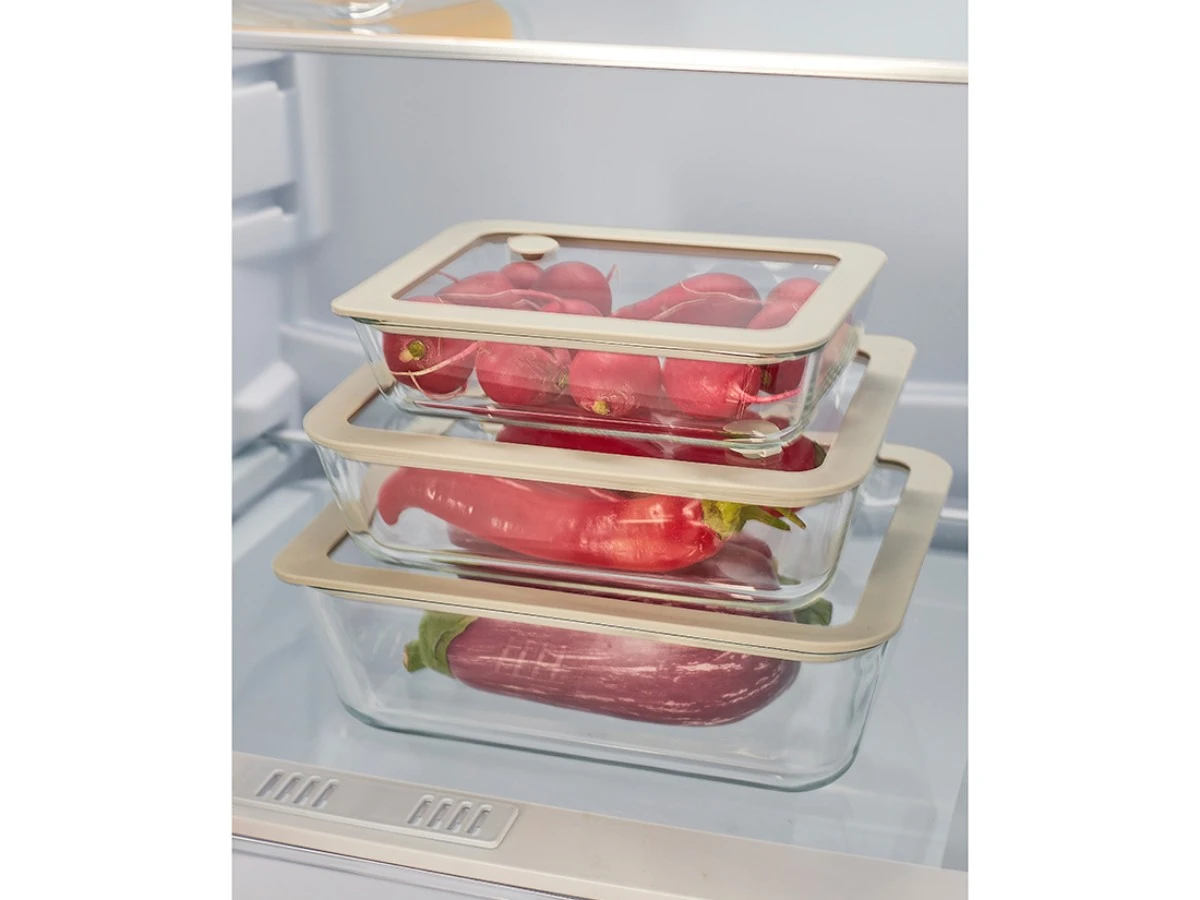 Контейнер для запекания и хранения стеклянный с вакуумным эффектом 948755  - фото 4