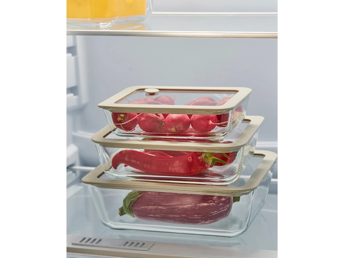 Контейнер для запекания и хранения стеклянный с вакуумным эффектом 948760  - фото 3