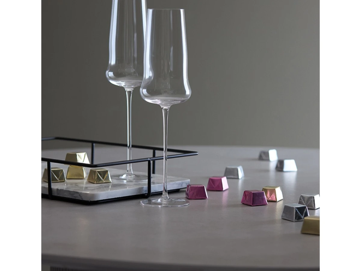 Набор бокалов для шампанского в подарочной упаковке Sense 948784