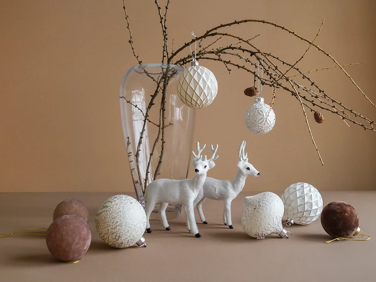 Елочное украшение Foil White 649675