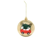 Елочное  украшение шар Xmas Car