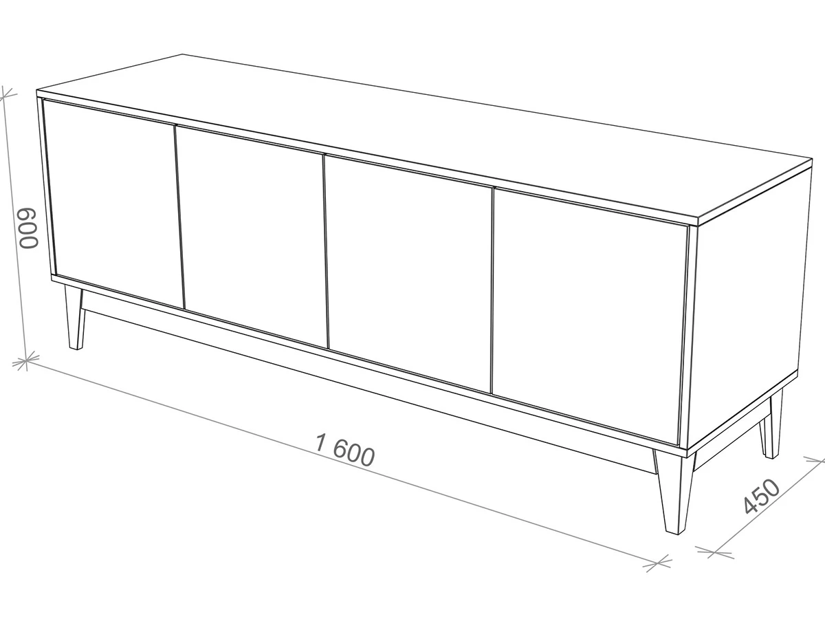 Тумба под ТВ LEMAR 949010  - фото 4