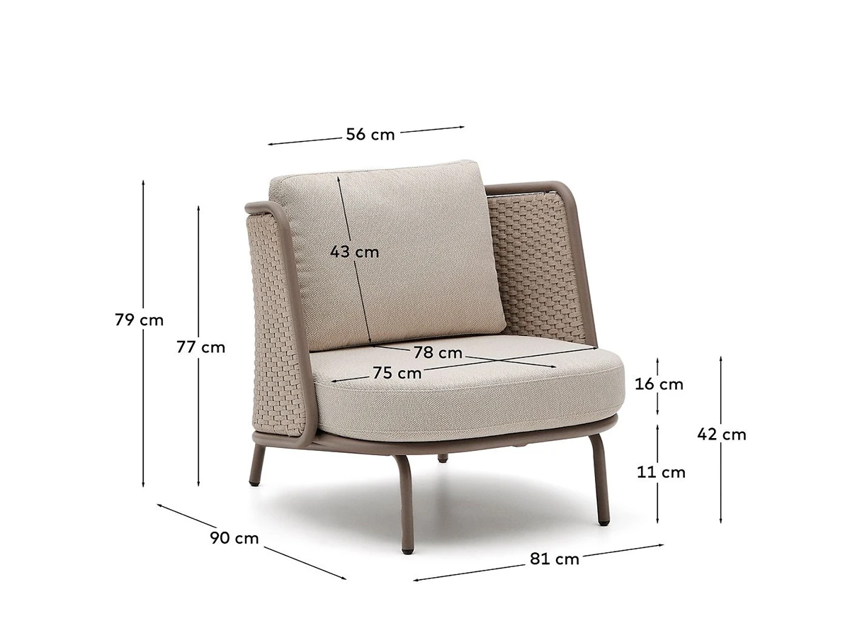 Уличное кресло Sedalis 949315  - фото 5