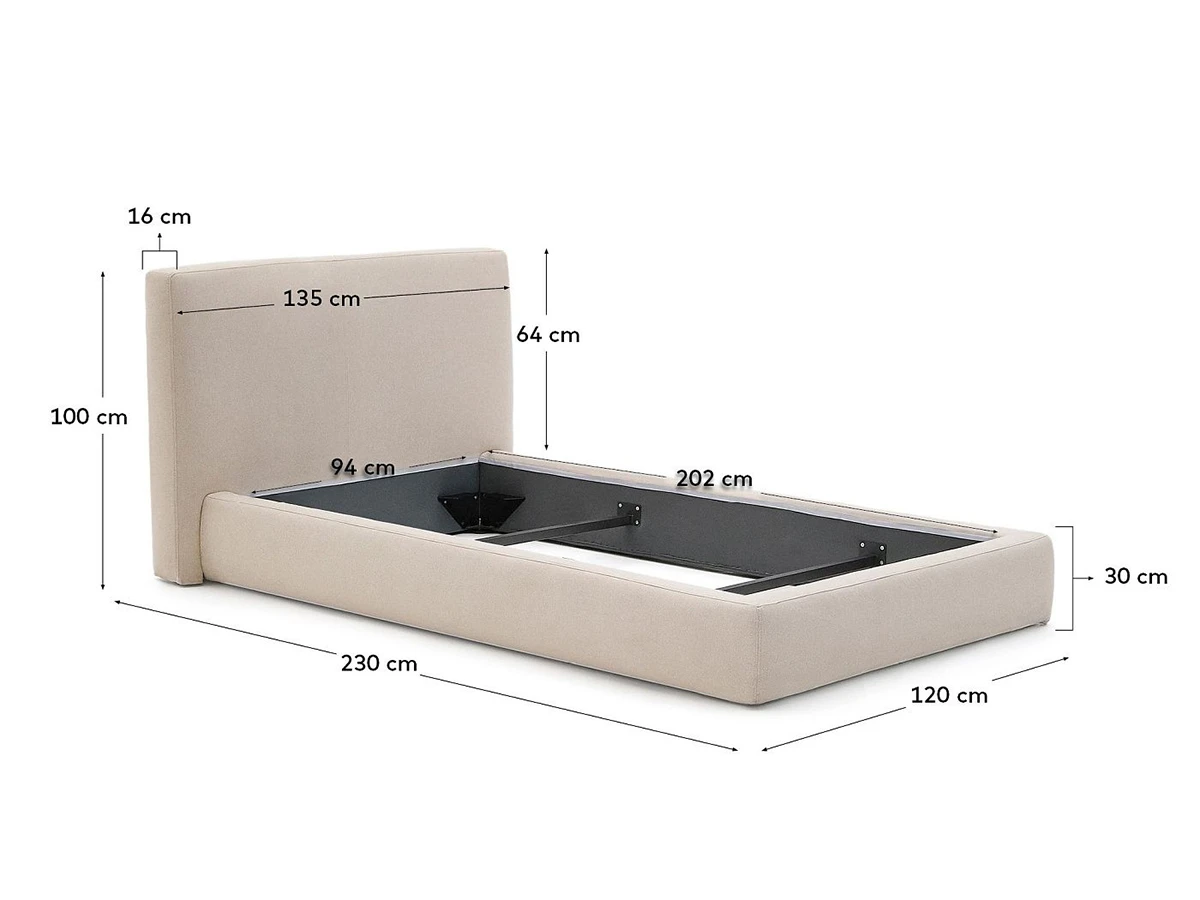 Кровать Blok 949454  - фото 4