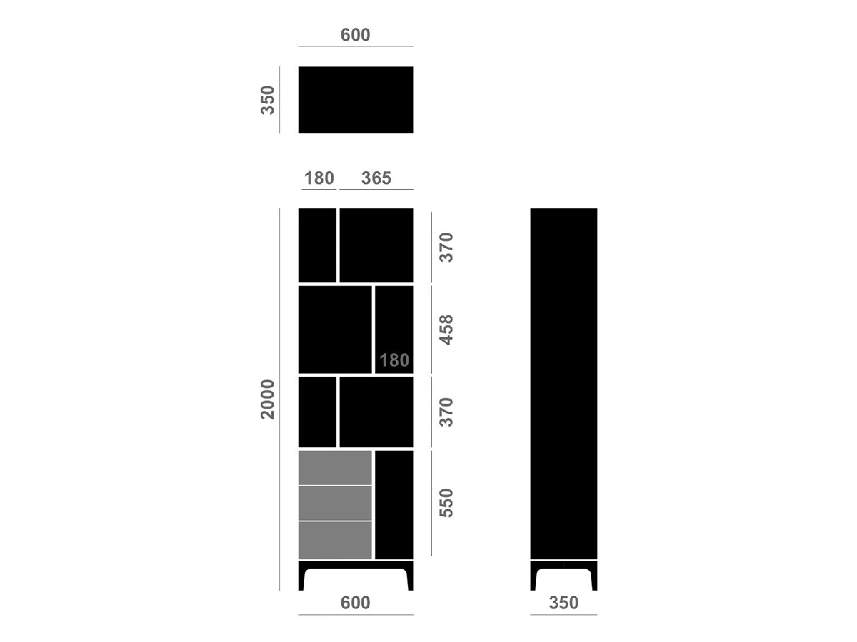 Стеллаж №12.1 FARGO 950113  - фото 5