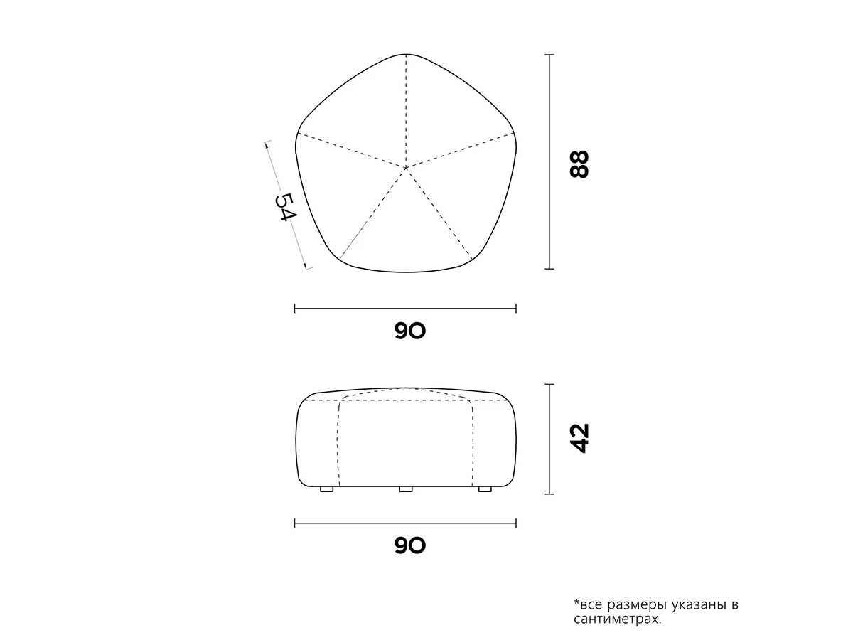 Пуф ITAN 950354  - фото 5
