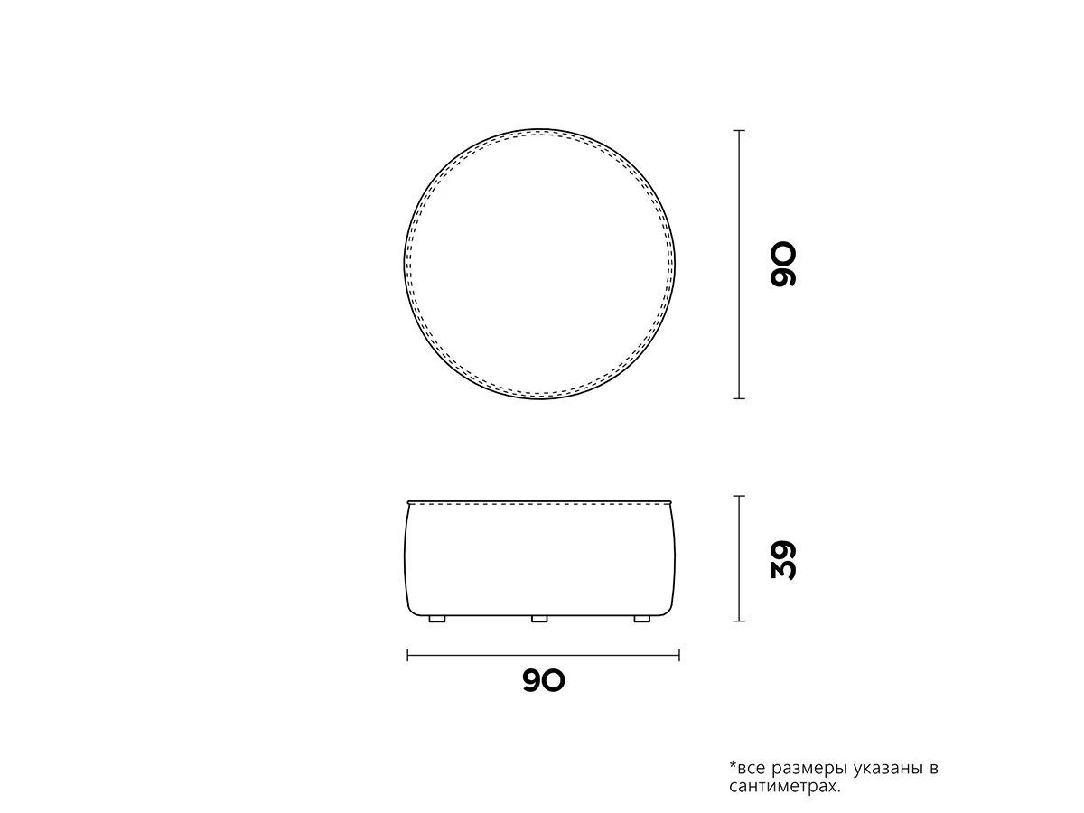 Пуф ALMA 950356  - фото 5