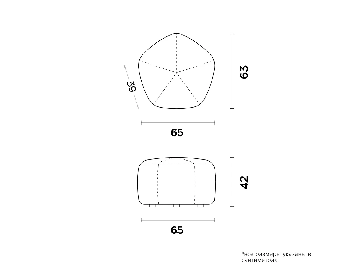 Пуф ITAN 950367  - фото 5