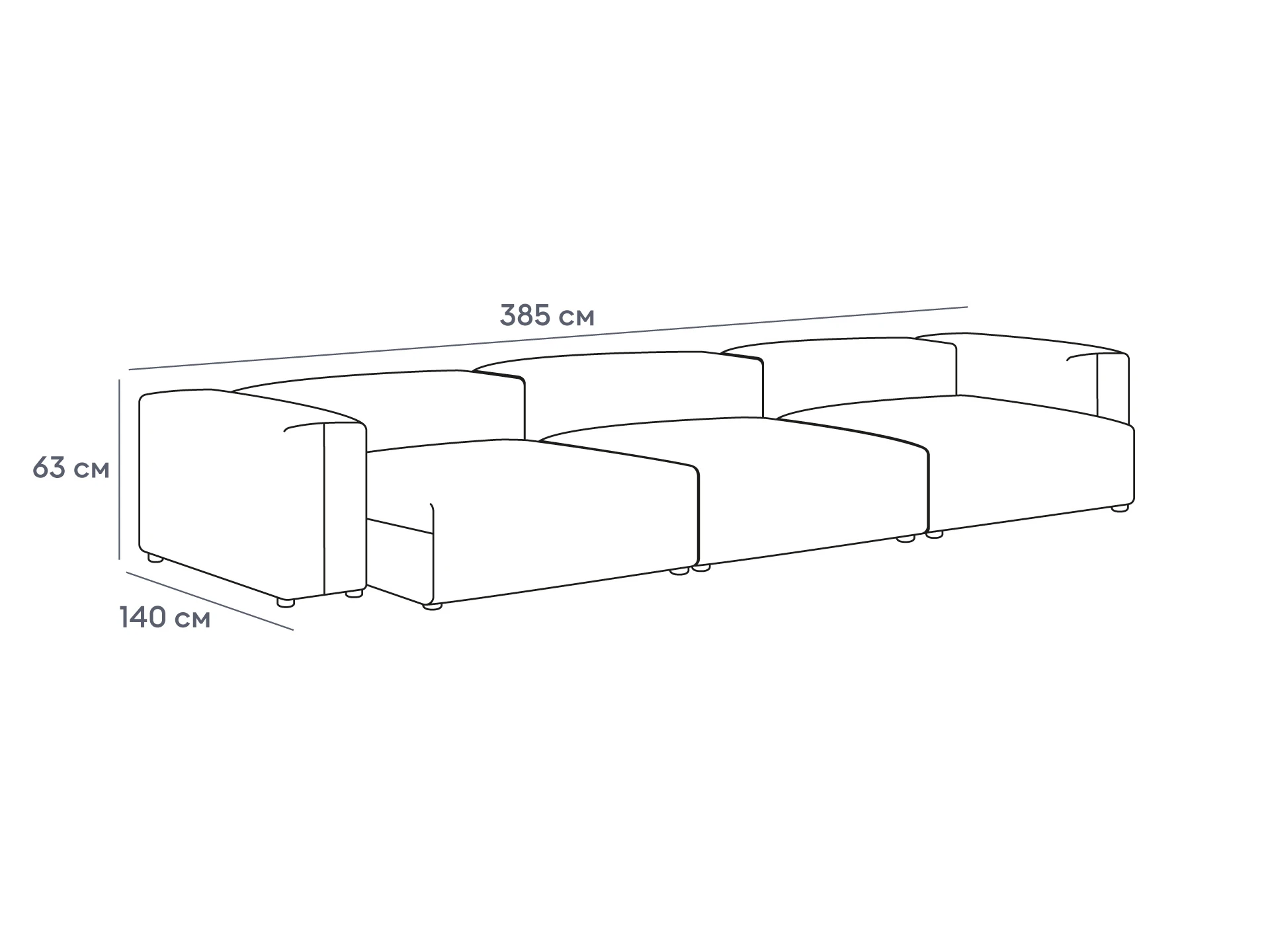 Модульный диван Sorrento 950512  - фото 7