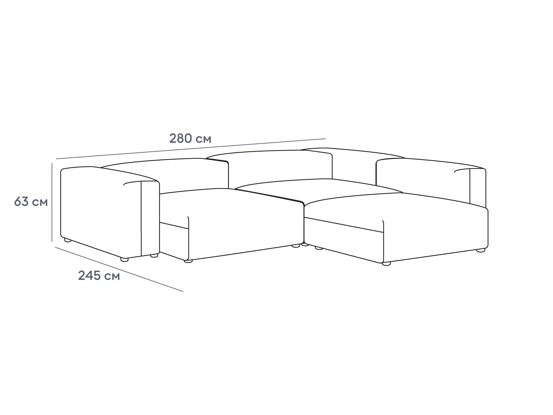 Модульный диван Sorrento 950550  - фото 7