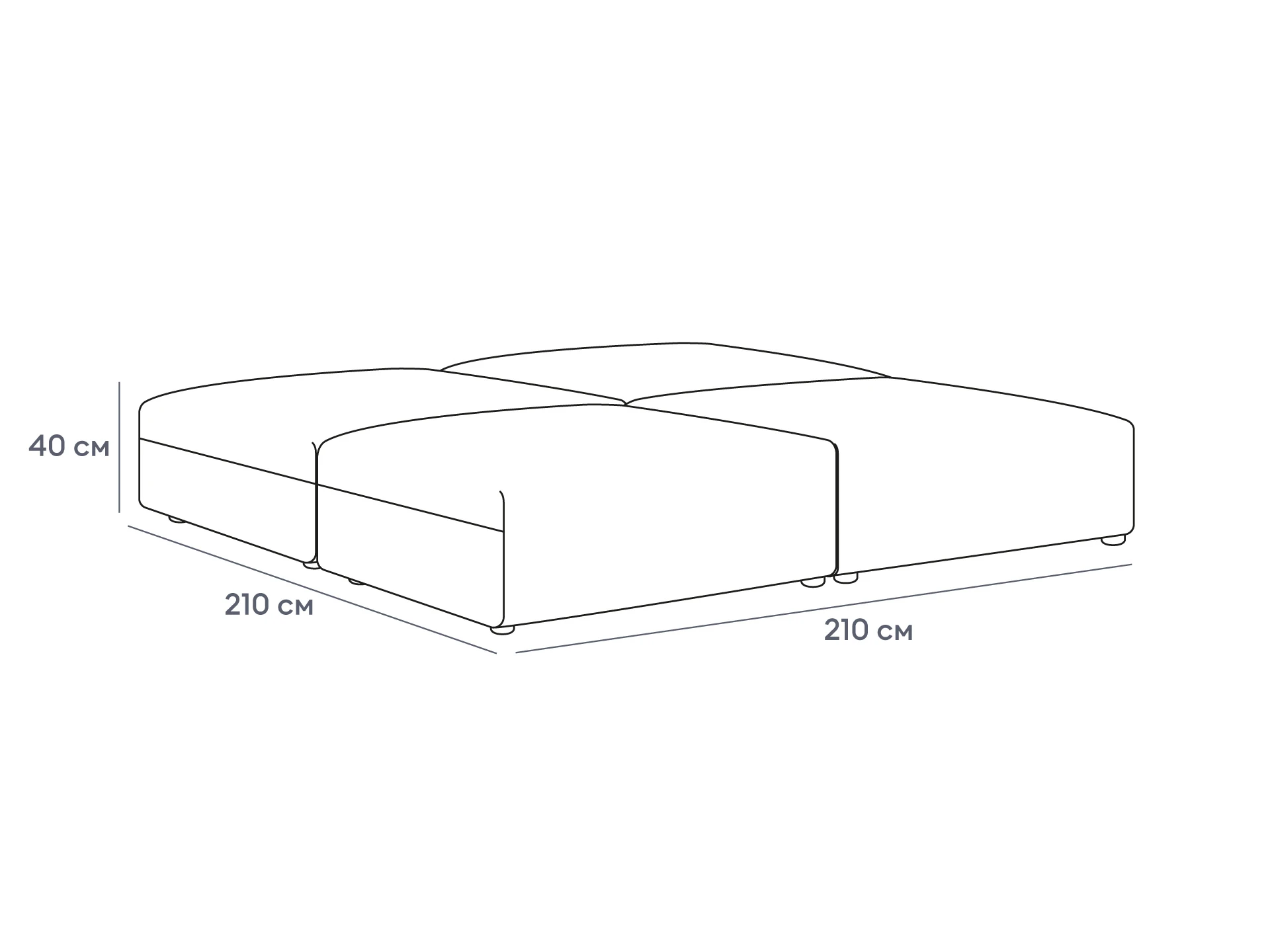 Модульный диван Sorrento 950573  - фото 7