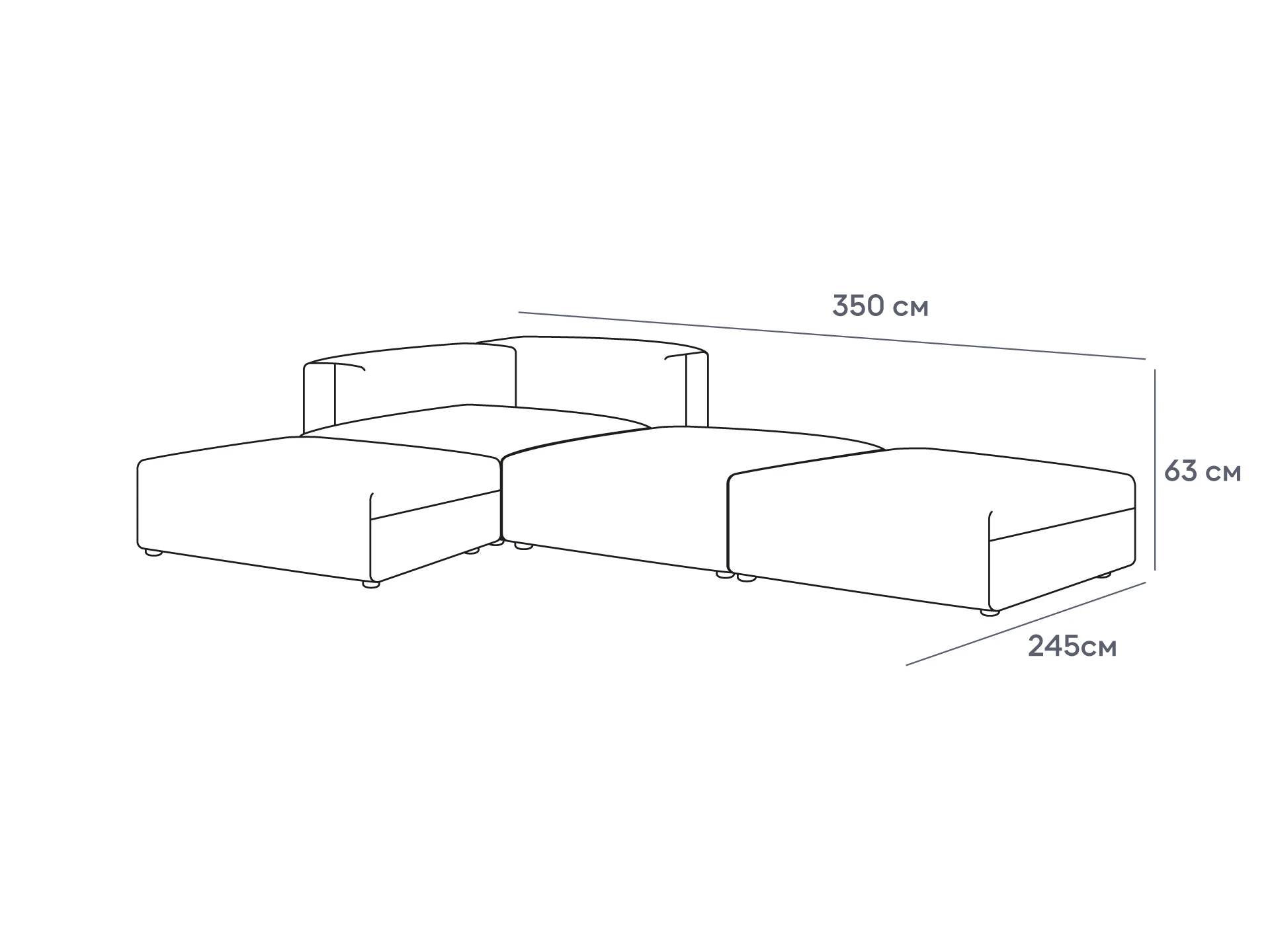 Модульный диван Sorrento 950600  - фото 8