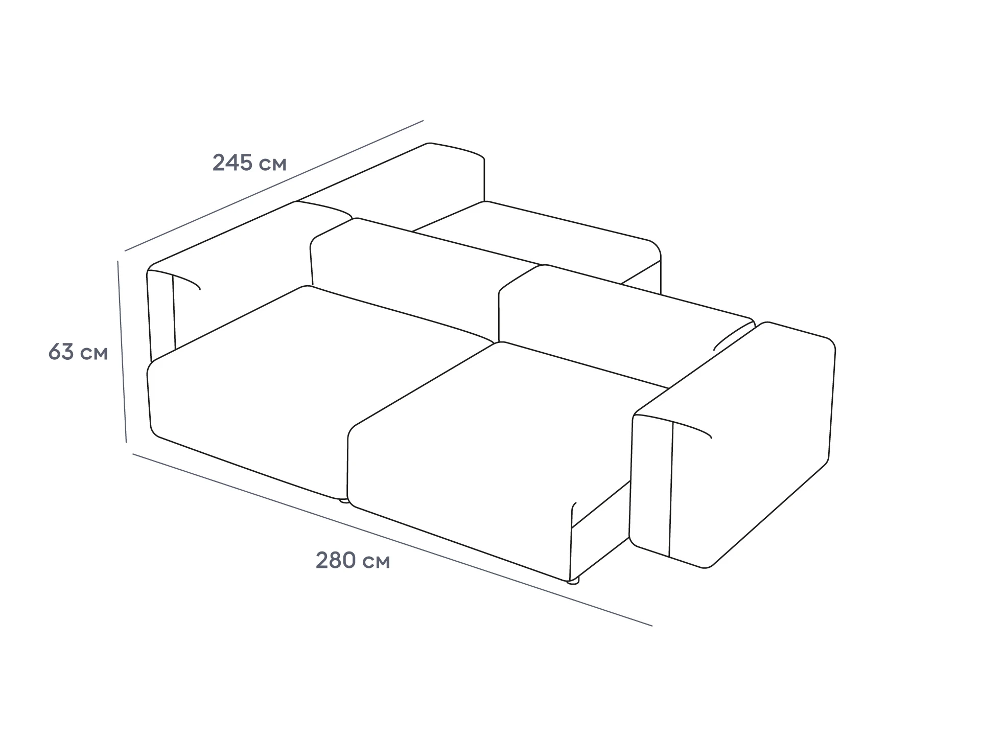 Модульный диван Sorrento 950606  - фото 7