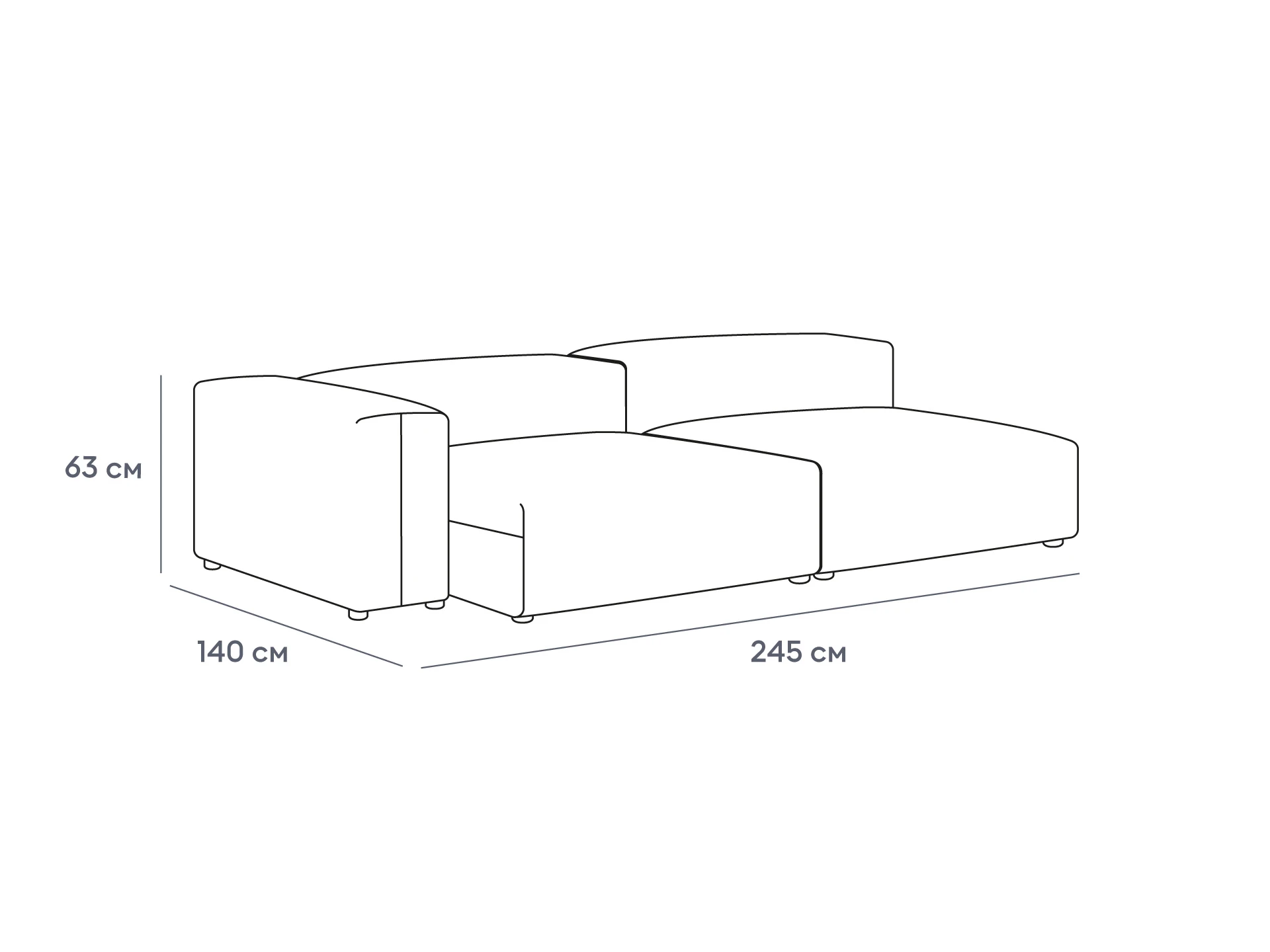 Модульный диван Sorrento 950614  - фото 7