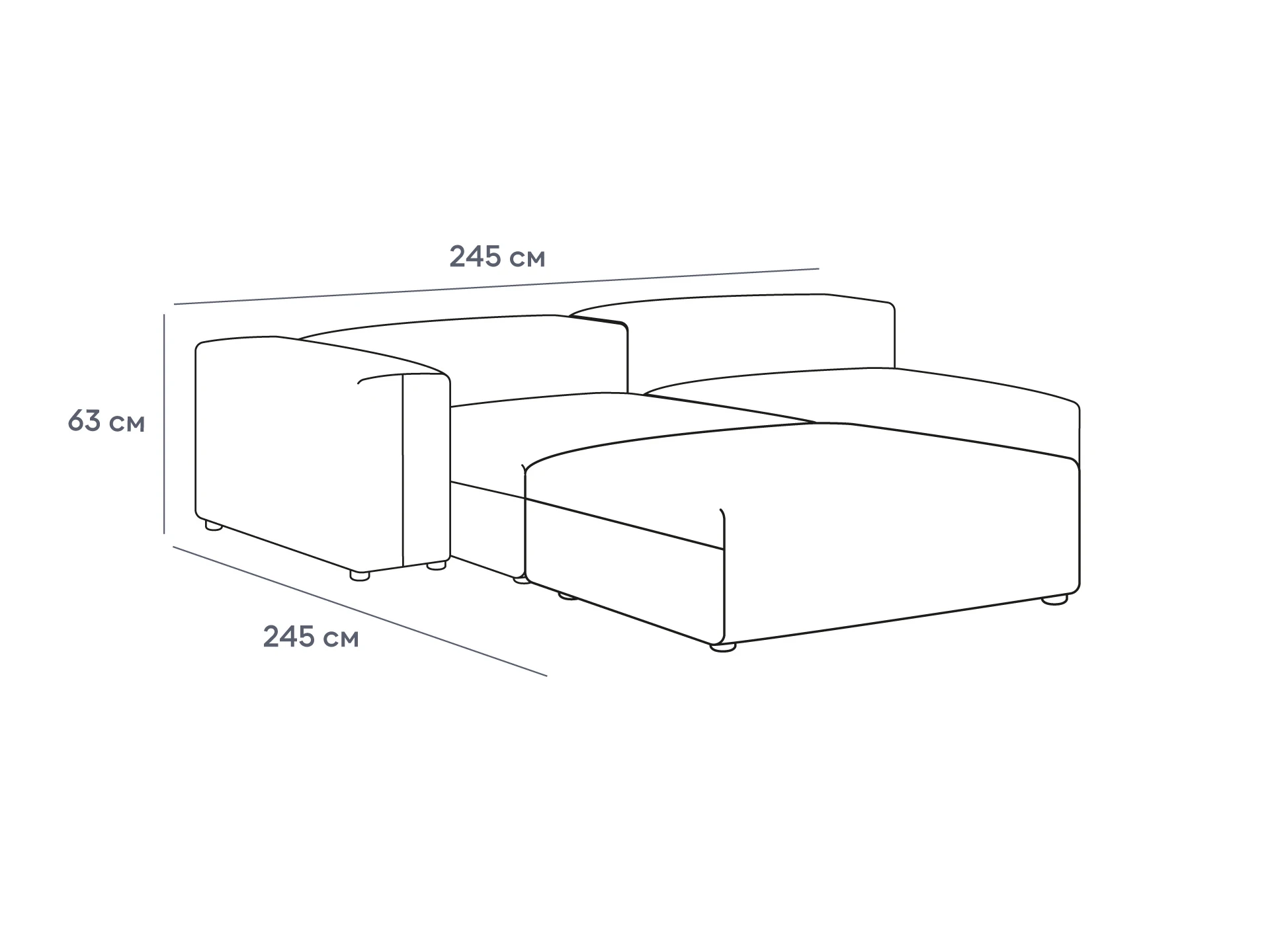 Модульный диван Sorrento 950619  - фото 8
