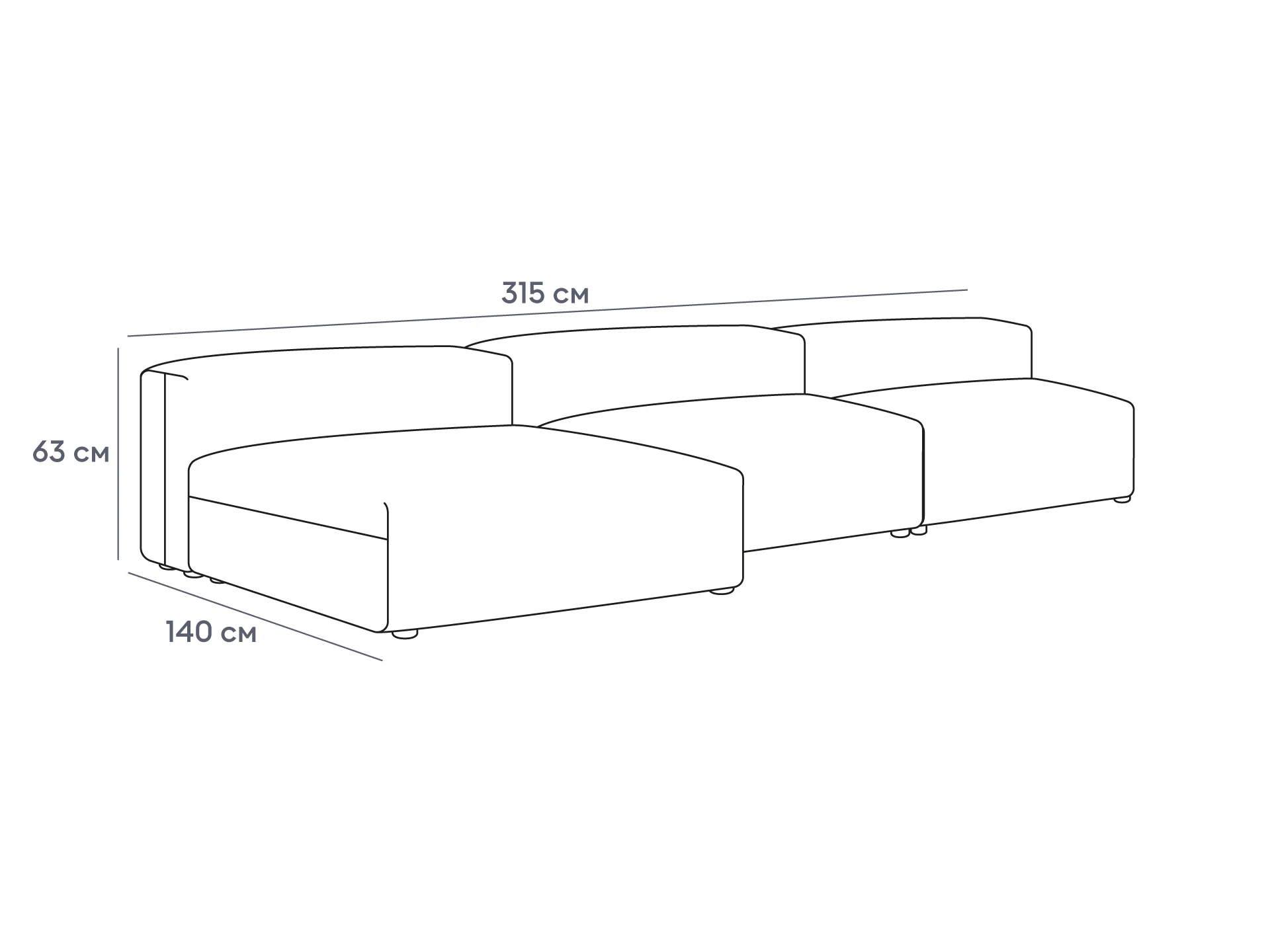 Модульный диван Sorrento 950647  - фото 7