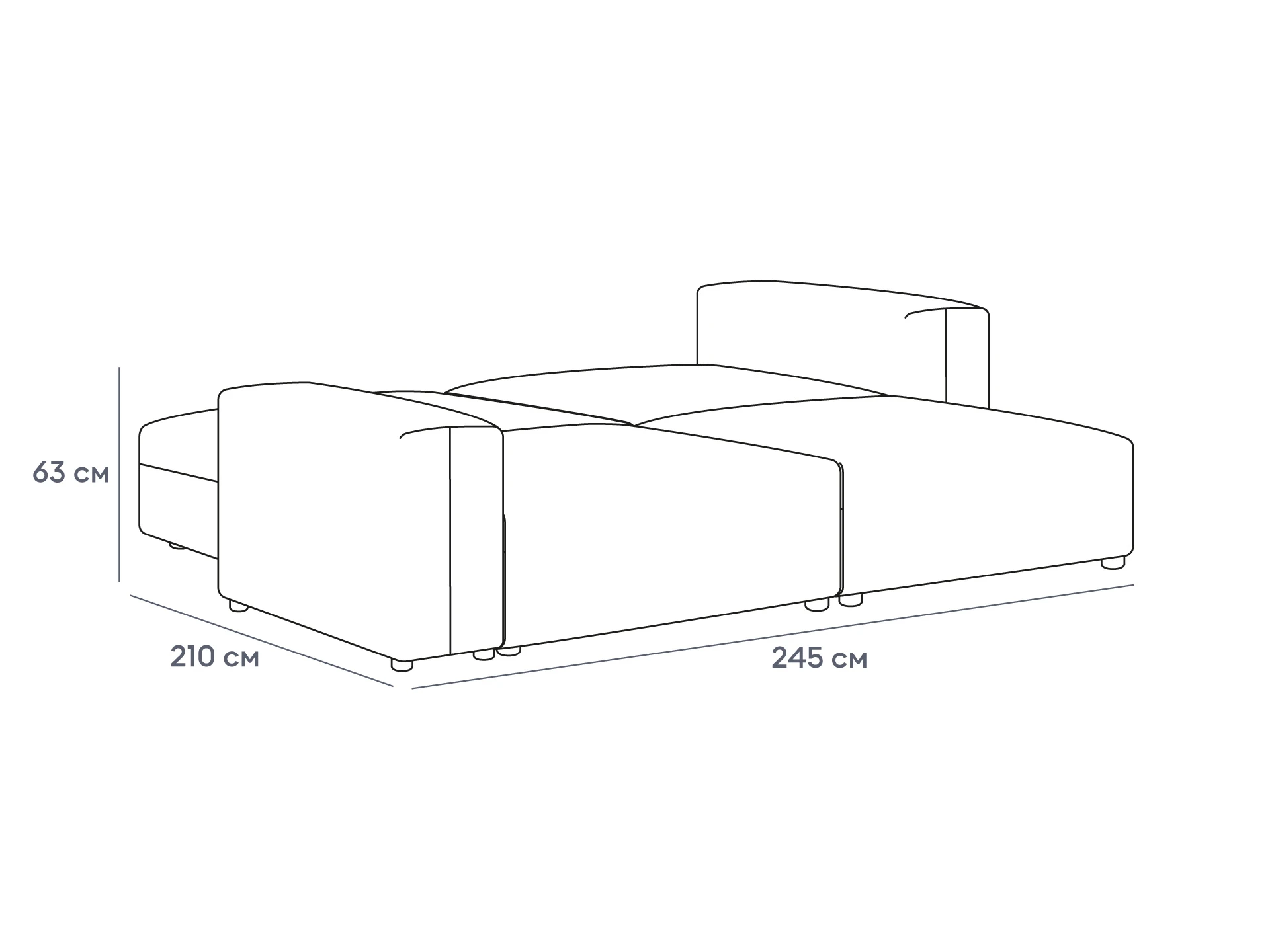 Модульный диван Sorrento 950656  - фото 7