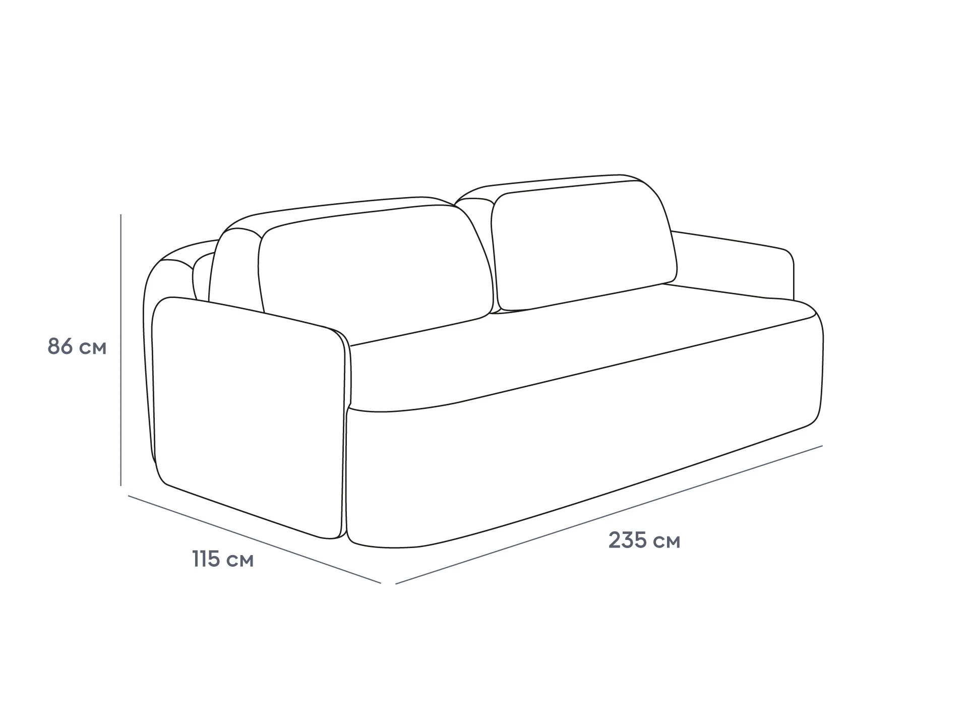 Диван Salerno 950674  - фото 9