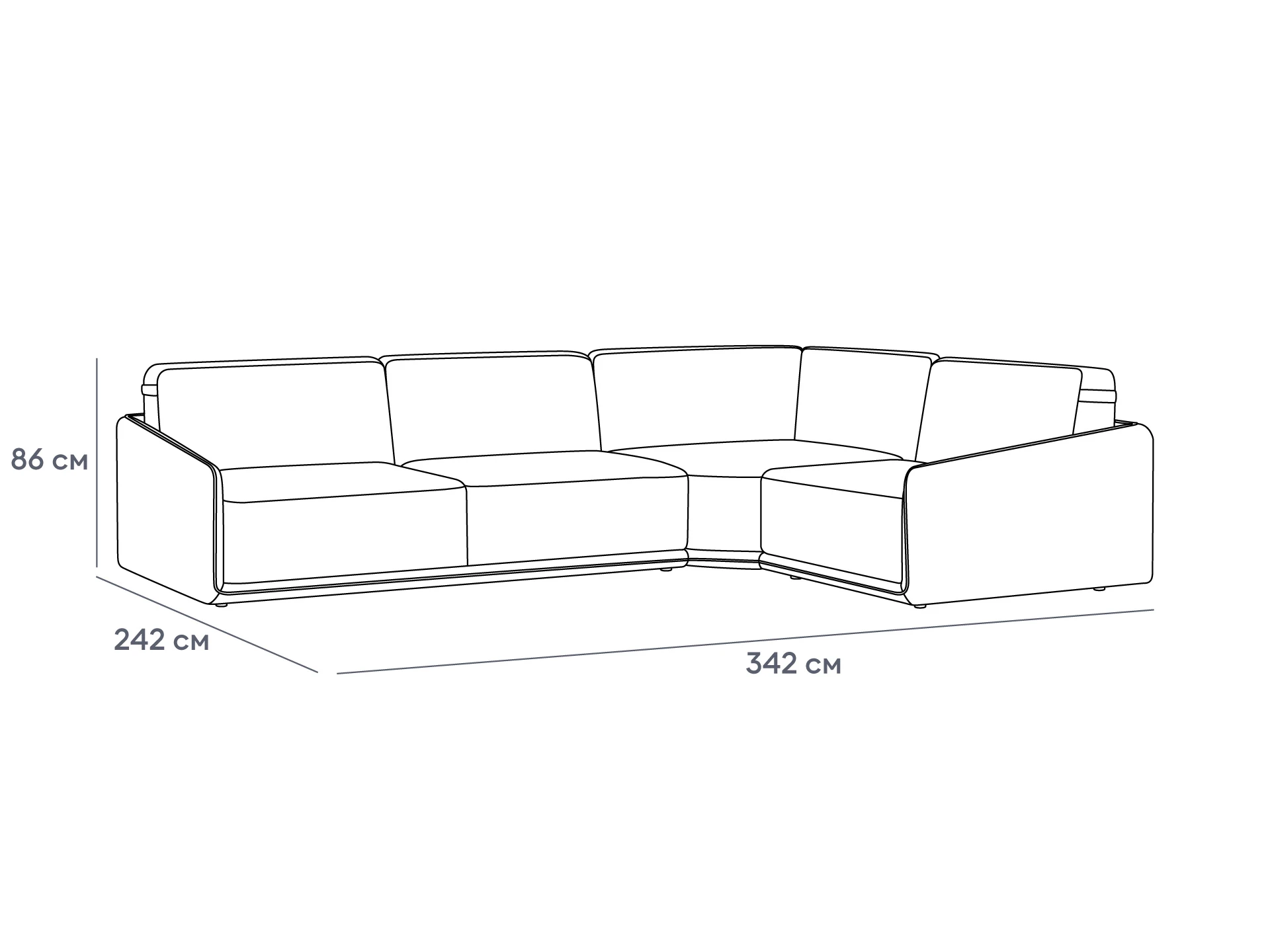 Диван Toronto 950736  - фото 6