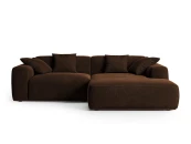 3-х местный нераскладной диван с кушеткой SAGA 008/021