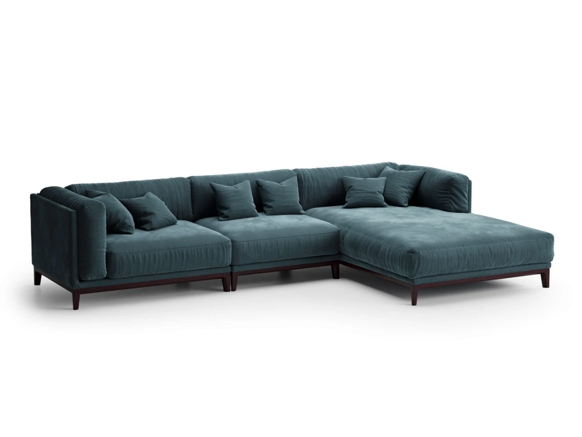 5-и местный нераскладной диван с кушеткой Case 901/905/912 951000