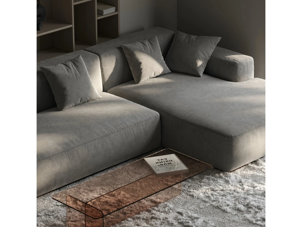 3-х местный нераскладной диван с кушеткой SAGA 012/021 951004  - фото 5