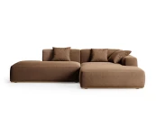 3-х местный нераскладной диван с кушеткой SAGA 012/021