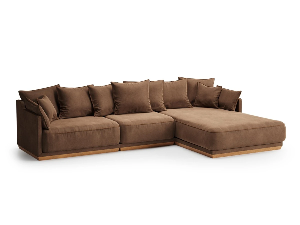 5-и местный нераскладной диван с кушеткой SOHO 801/805/812 951015