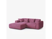 3-х местный нераскладной диван с кушеткой SAGA 018/007