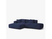 3-х местный нераскладной диван с кушеткой SAGA 020/013
