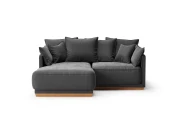 2-х местный нераскладной диван с кушеткой SOHO 809/804