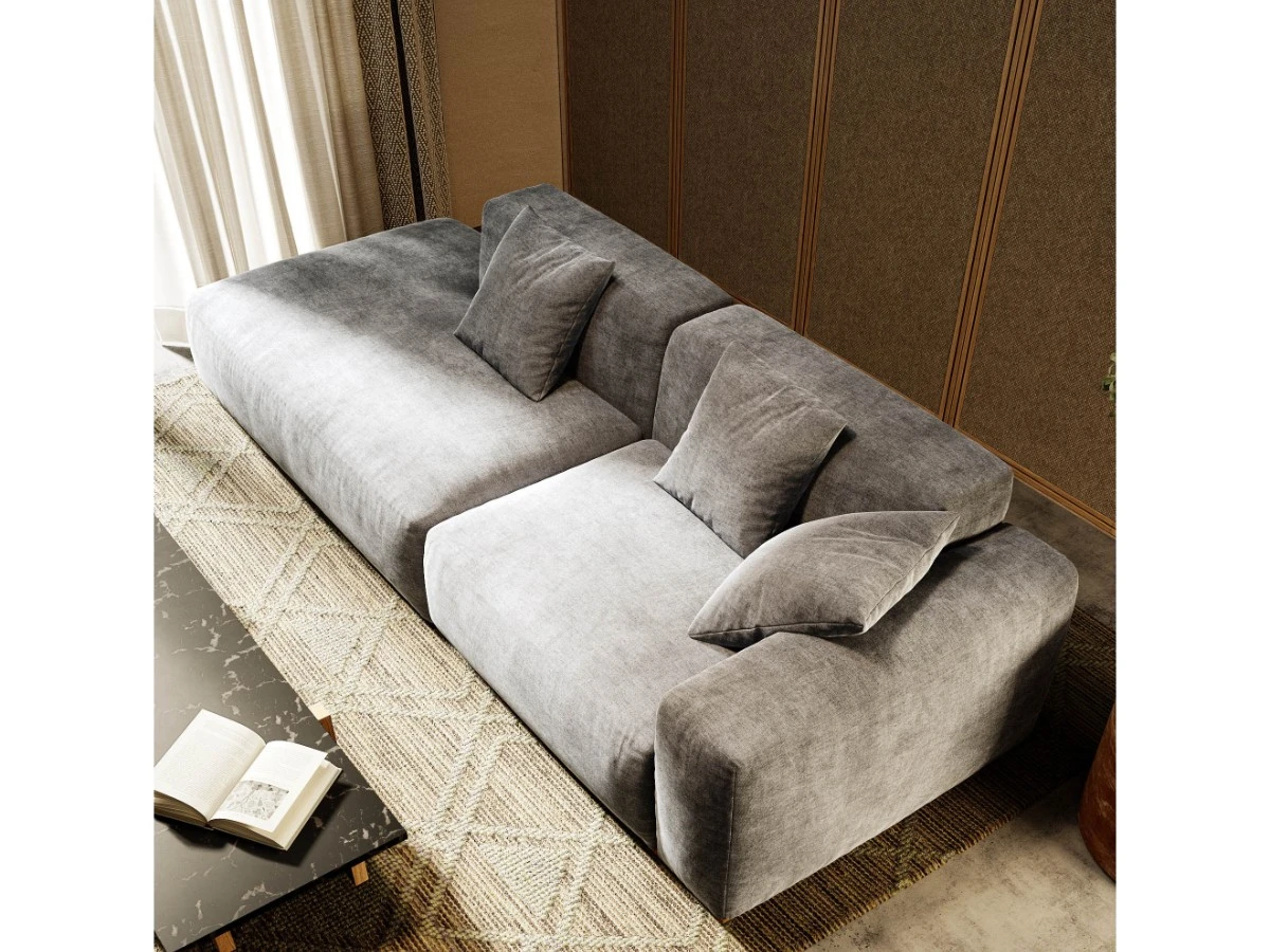 3-х местный нераскладной диван с лаундж модулем SAGA 010/007 951095  - фото 4