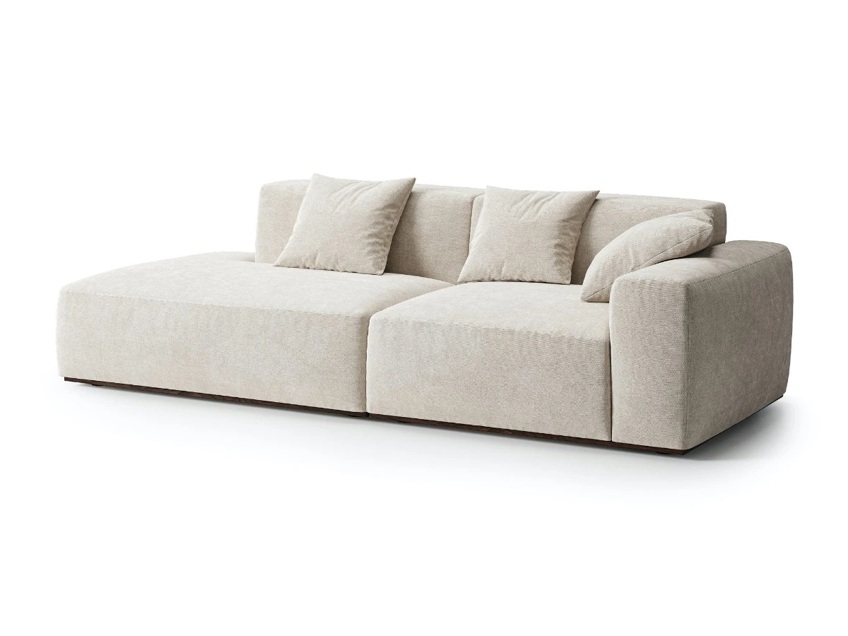 3-х местный нераскладной диван с лаундж модулем SAGA 010/007 951095