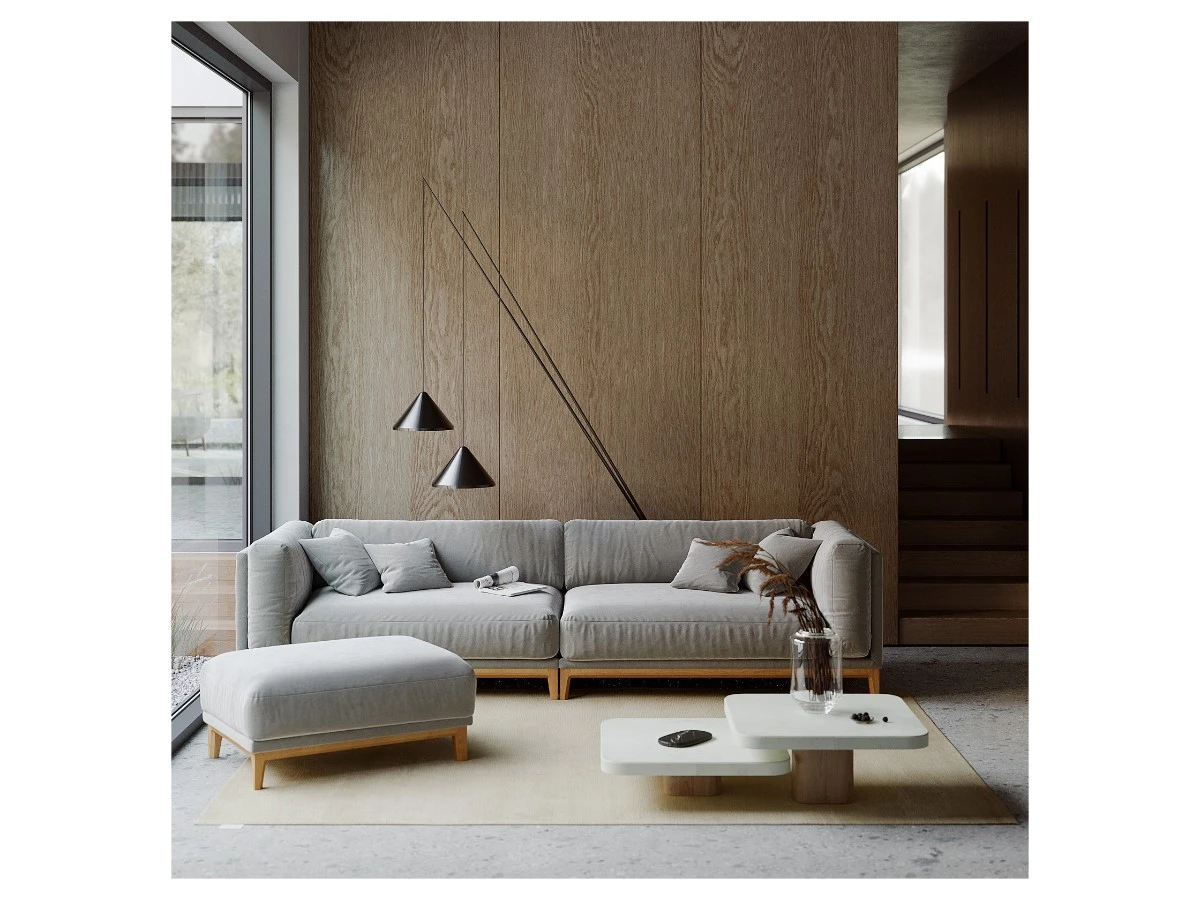 4-х местный нераскладной диван Case 923/924 951132  - фото 4