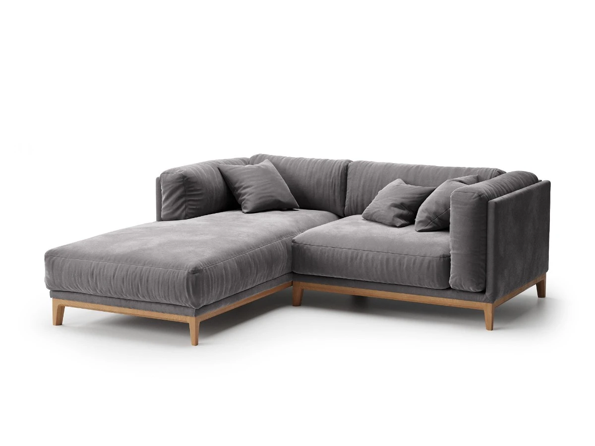 3-х местный нераскладной диван с кушеткой Case 913/902 951231