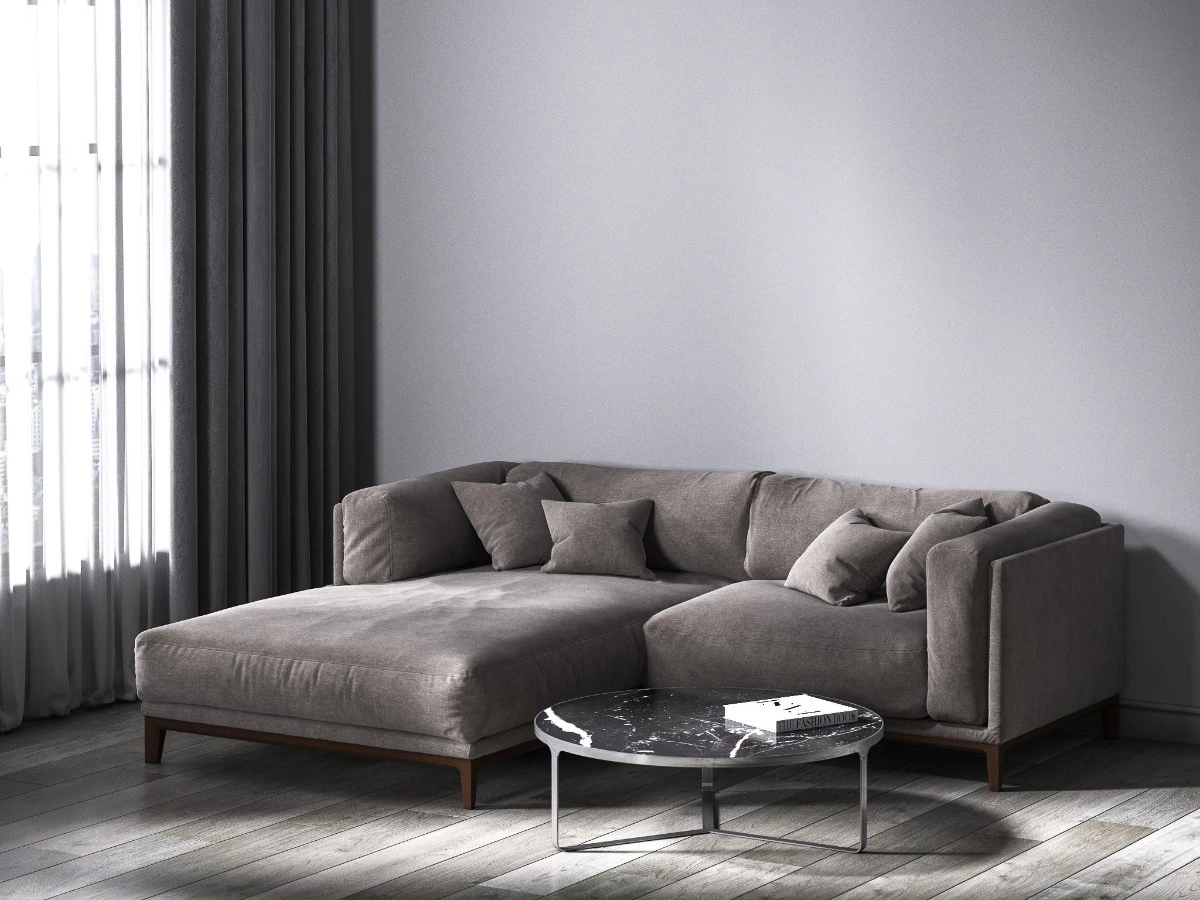 3-х местный нераскладной диван с кушеткой Case 923/910 951240  - фото 3