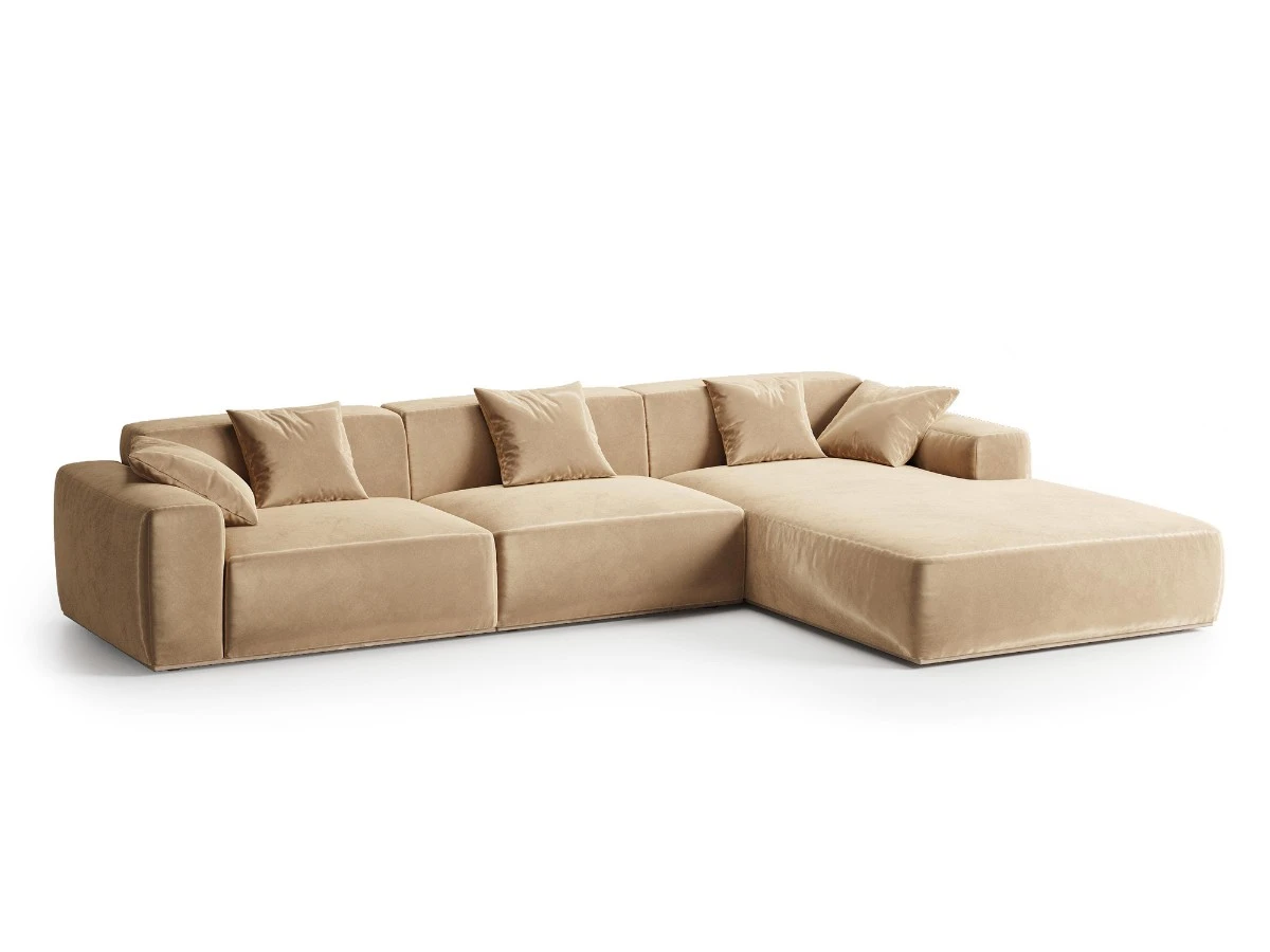 4-х местный нераскладной диван с кушеткой SAGA 008/003/026 951258