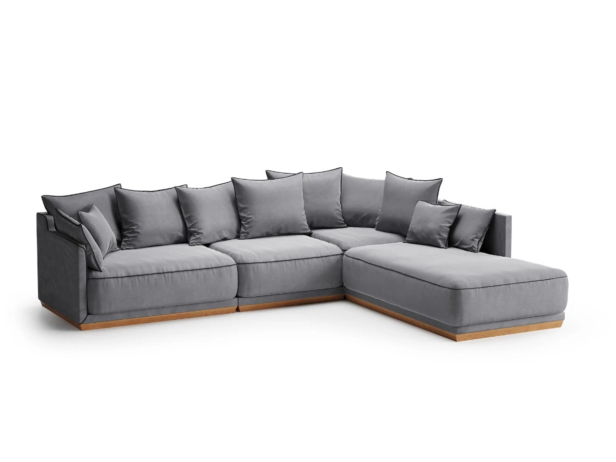 4-х местный нераскладной диван с кушеткой SOHO 801/805/818/828 951266