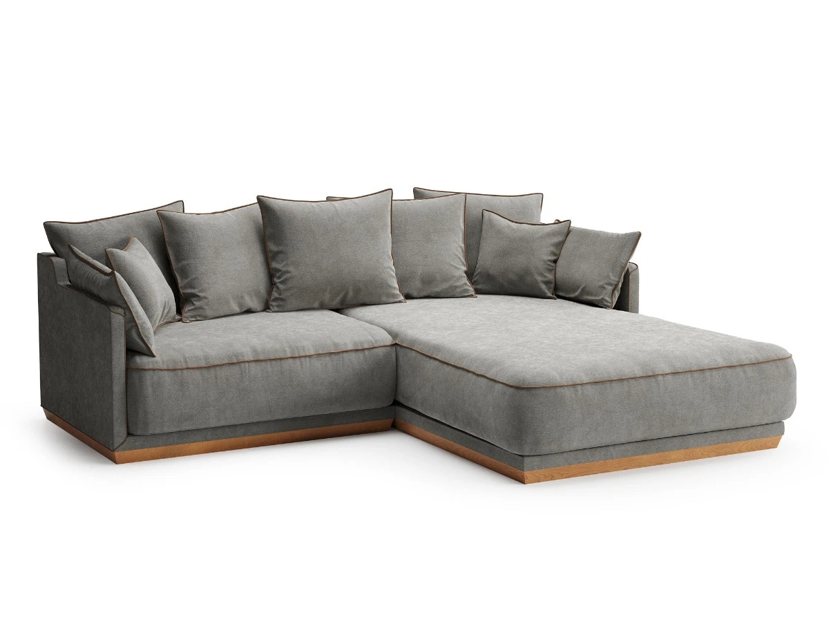 4-х местный нераскладной диван с кушеткой SOHO 801/812 951278