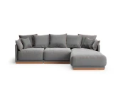 4-х местный нераскладной диван с кушеткой SOHO 803/805/814