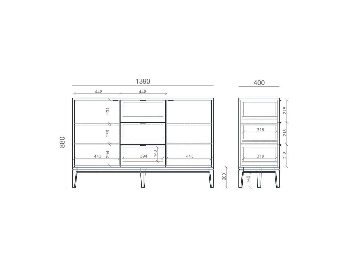 Комод TL048 951303  - фото 6