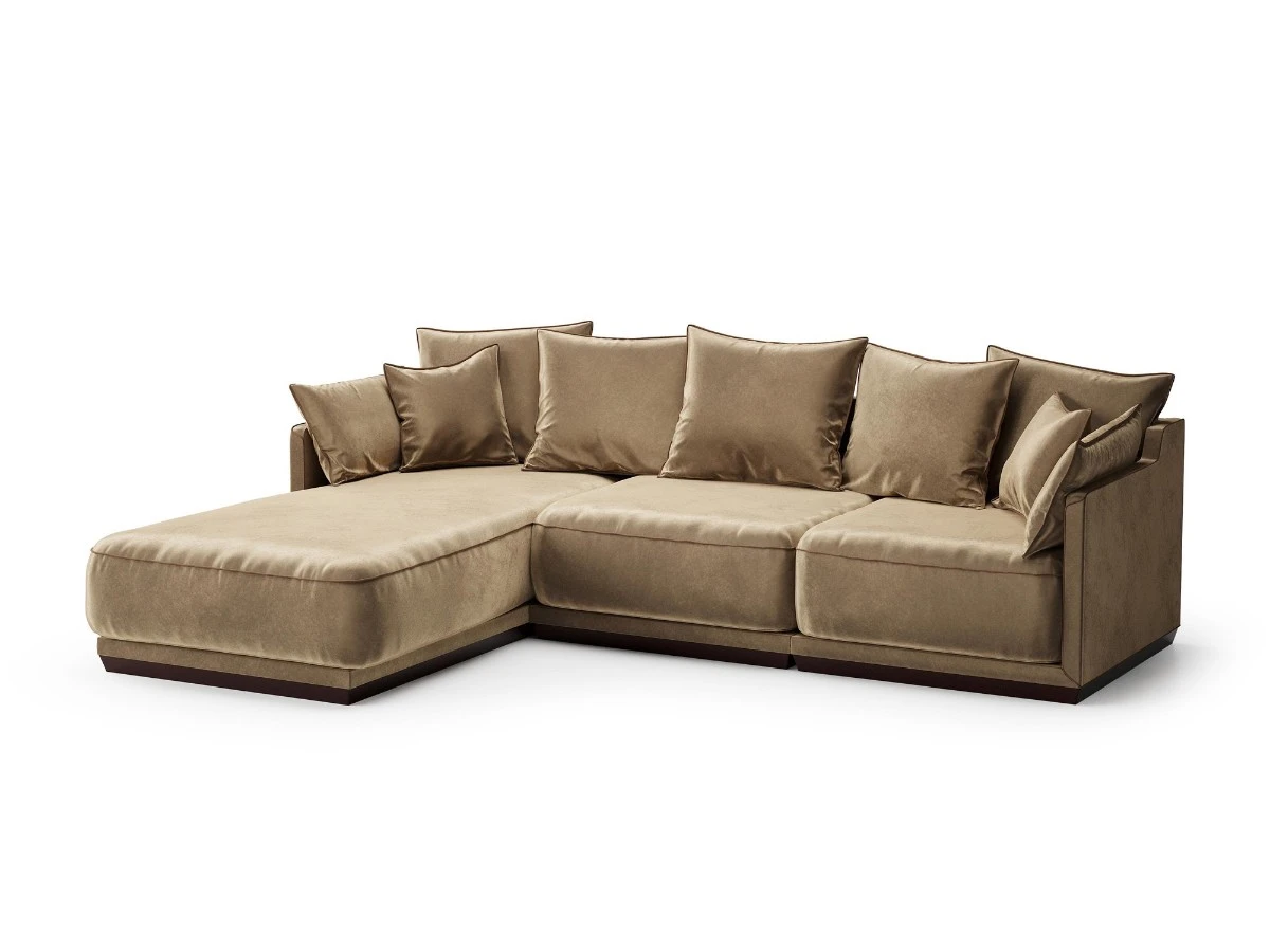 4-х местный нераскладной диван с кушеткой SOHO 813/805/804 951309