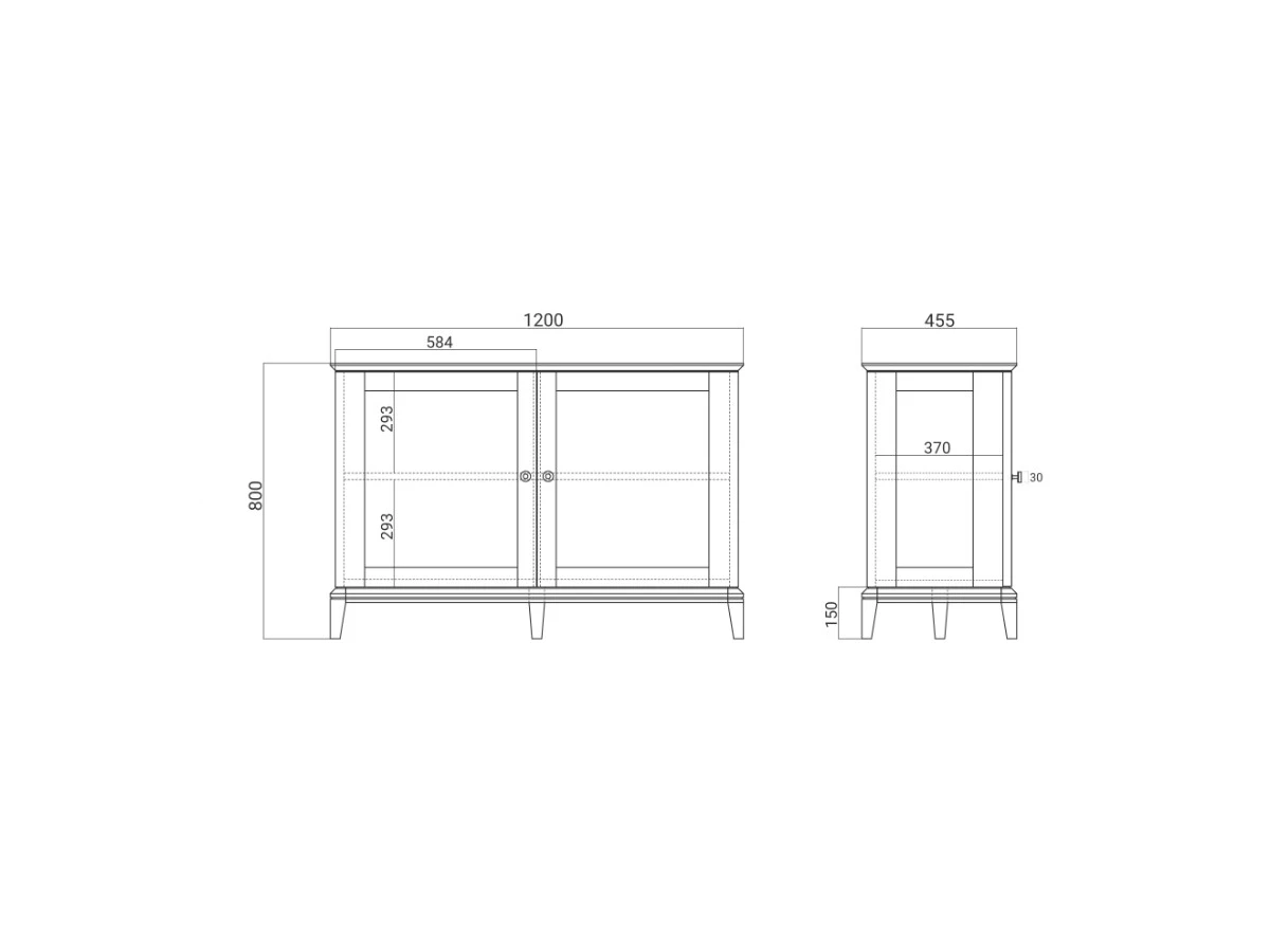 Низкая витрина CR160/2 951310  - фото 6
