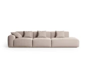 4-х местный нераскладной диван с лаундж модулем SAGA 004/002/011