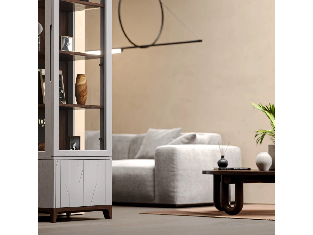 Узкая витрина Case CS161/2 951378  - фото 3