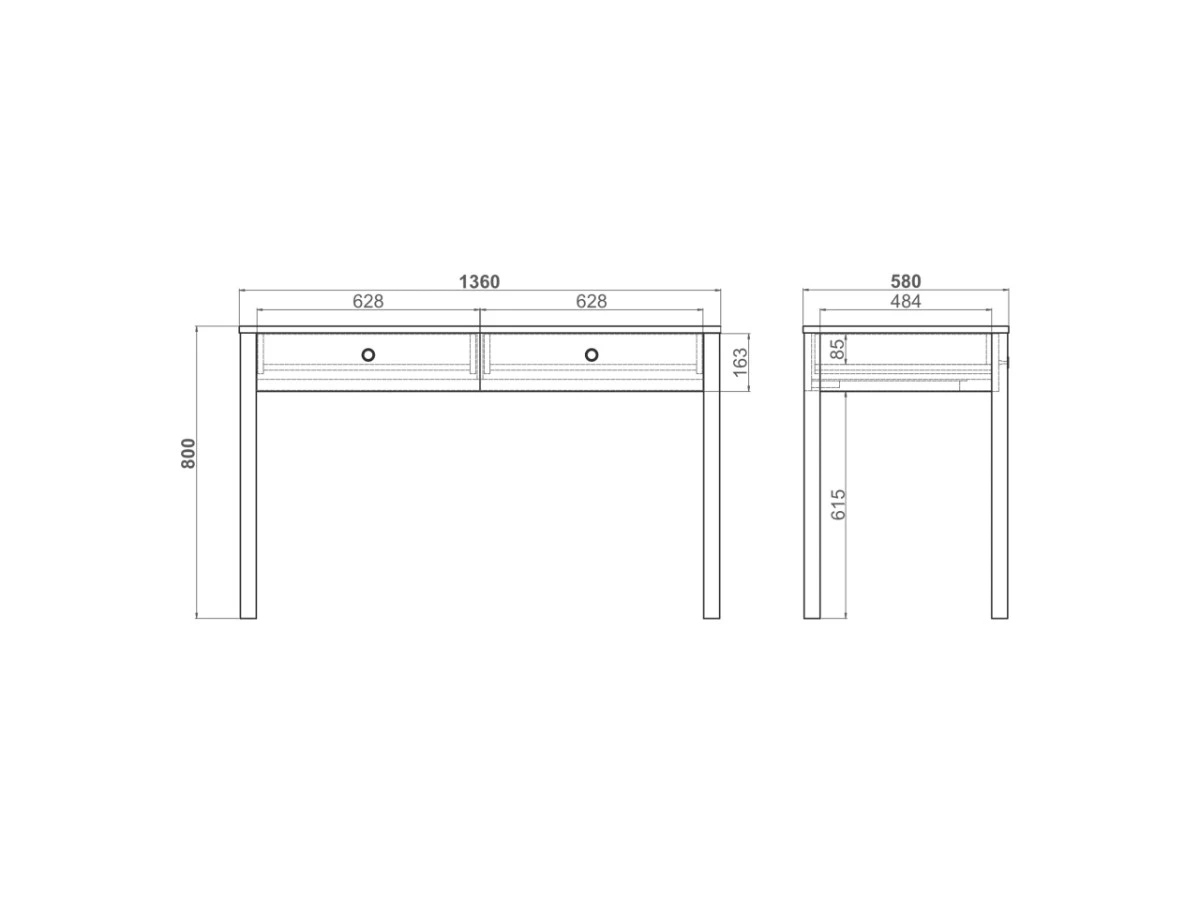 Консольный стол BG026 951440  - фото 6