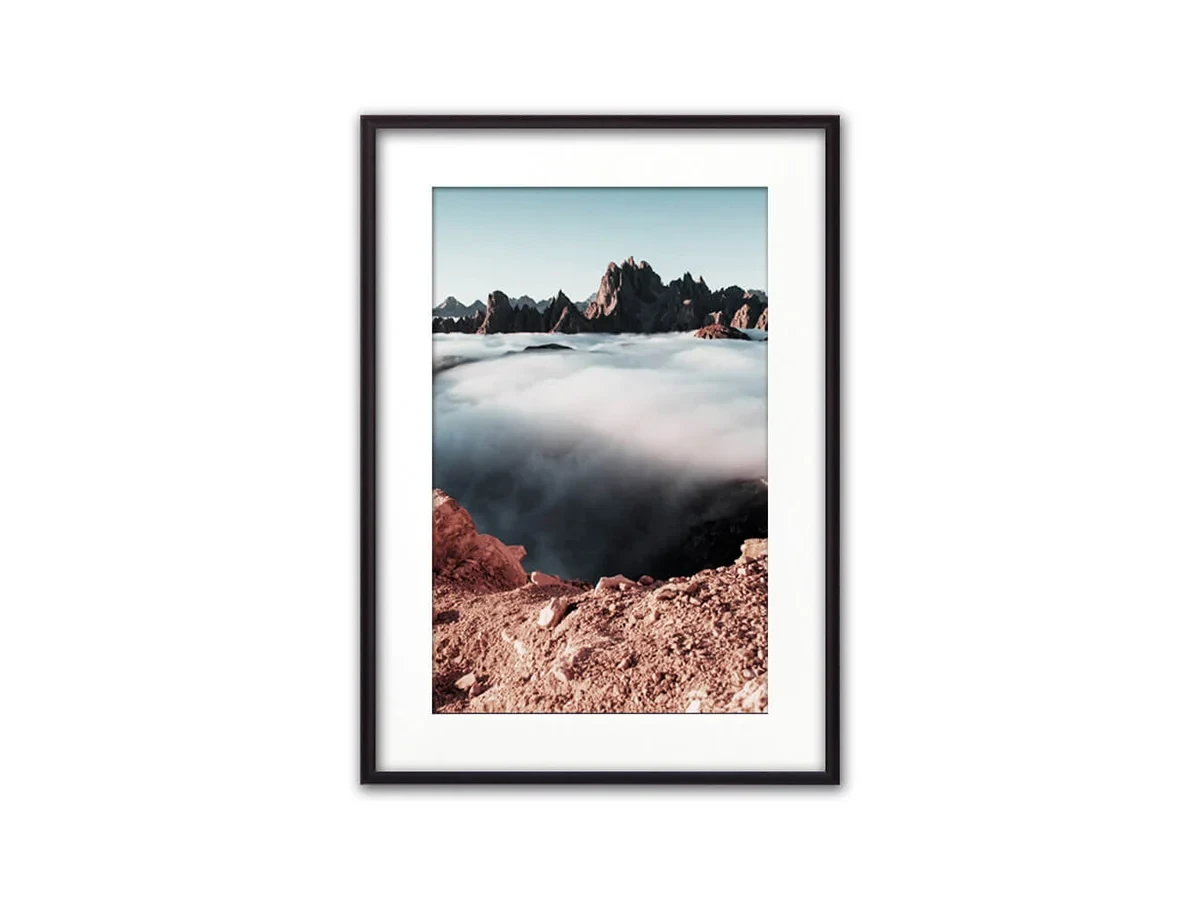 Постер в рамке Небесный водопад 40х60 см 648186  - фото 1