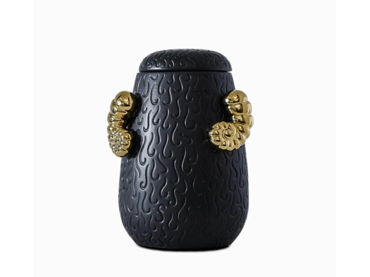 Ваза Double Ear Black 952153